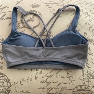 Lululemon Free to Be Bra, size 4 gray